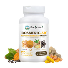 Bosmeric SR bilayer caplets shown for rapid absorption