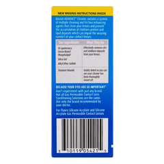 Boston Advance Cleaner helps remove deposits from RGP lenses.