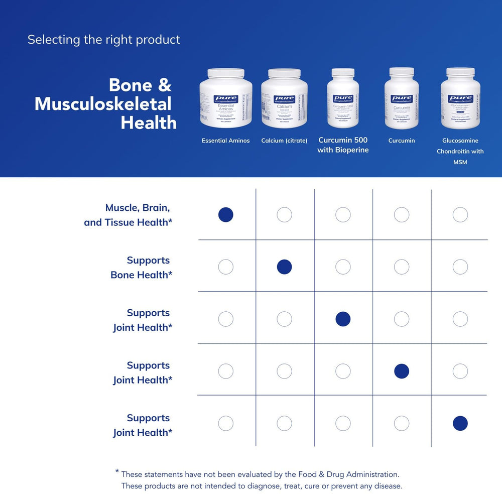 Bottle shot featuring 180 capsules label for value and planning your regimen.
