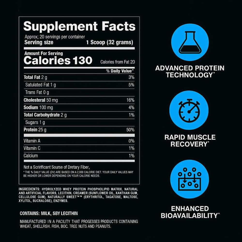BPI Sports Hydro HD single-serving pack on-the-go for athletic fueling.