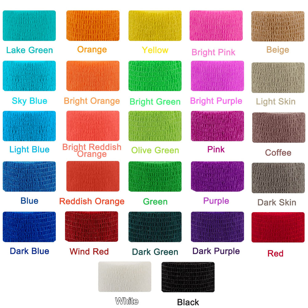 BQTQ stretchable bandage wrap shown during wrapping action