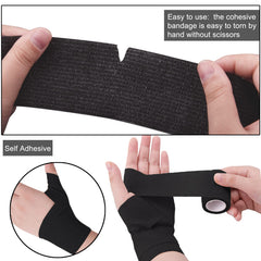 BQTQ breathable stretchable texture highlights comfort during wrist or ankle wrapping