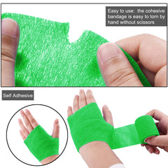 BQTQ cohesive wrap provides adjustable tension for comfortable wrist-to-ankle supports.
