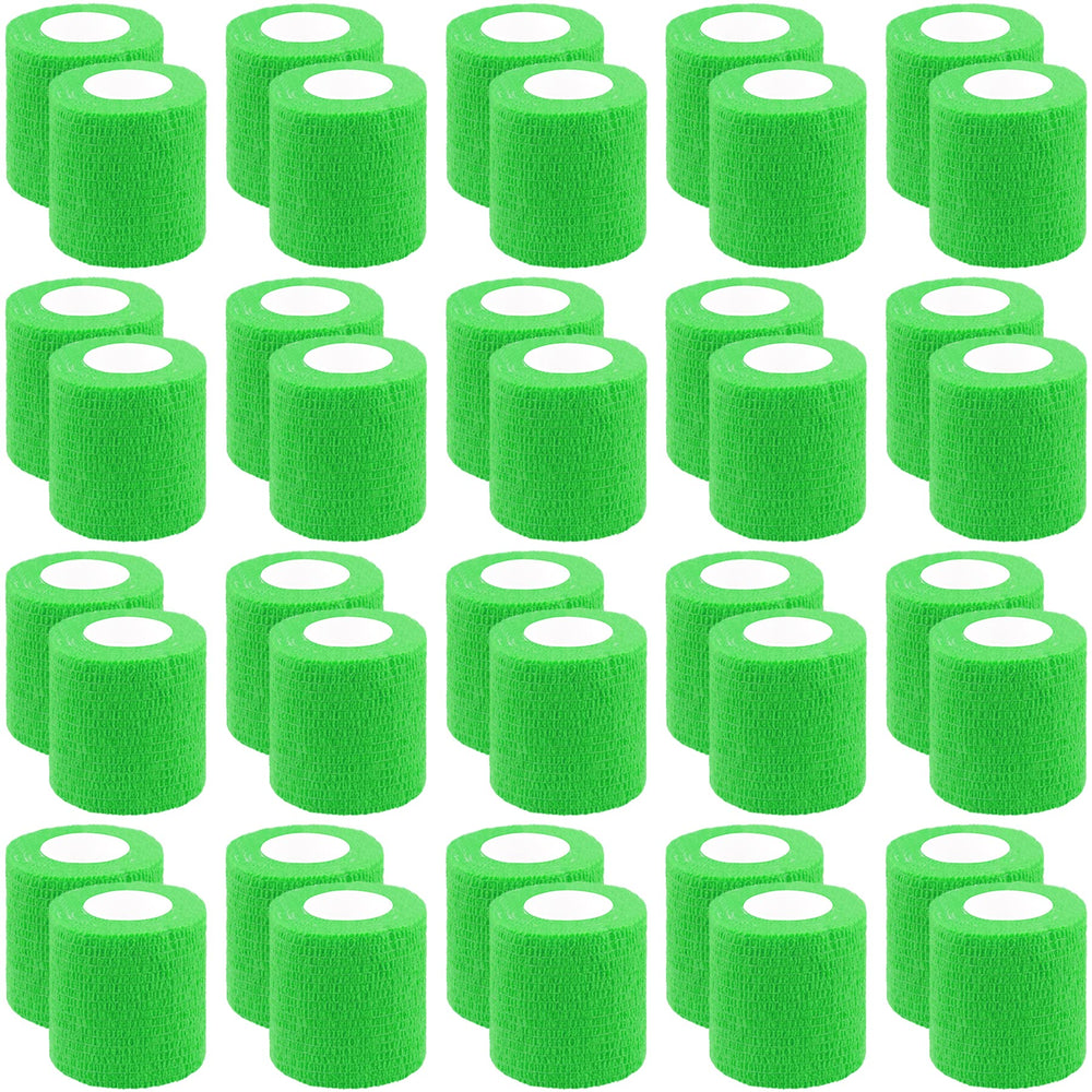 BQTQ neon green bandage roll 2in 5yds for secure, breathable wraps.