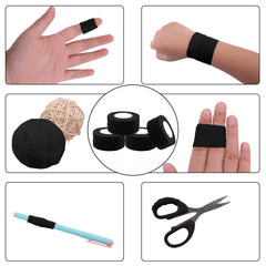 BQTQ ankle support wrap demonstrates breathable stretch during activity