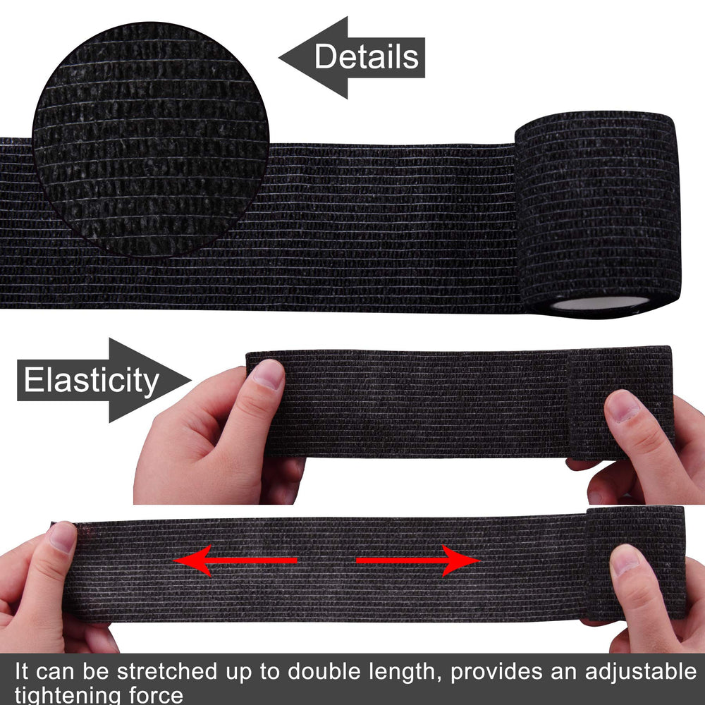 BQTQ self-adhesive wrap sticks without clips for fast application