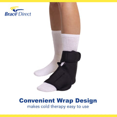 Brace Direct universal-left-right design supports both feet during recovery.
