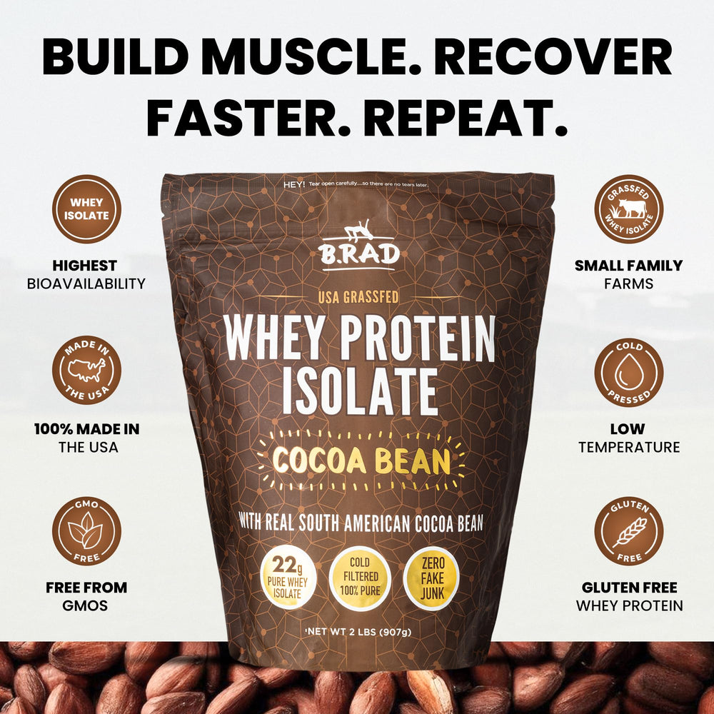 Micro-filtered whey retains nutrients and cofactors in B.rad protein.