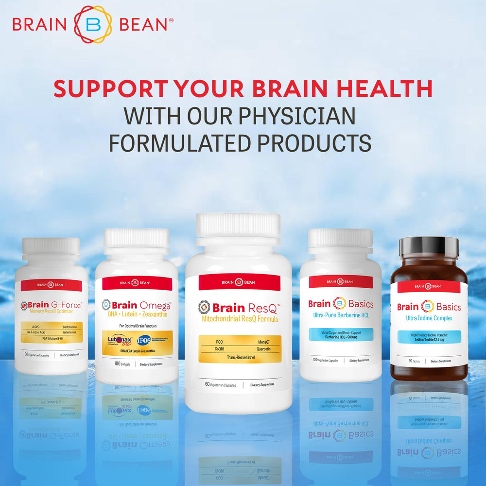 Brain Bean MenaQ7 and Vitamin K2 details in the formula visual