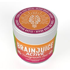 BrainJuice Active Pomegranate Acai energy-boosting drink for focus and stamina.