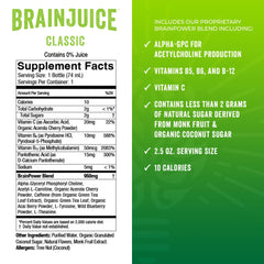 BrainJuice focus-shot-glass shows a smooth, quick energy sip.