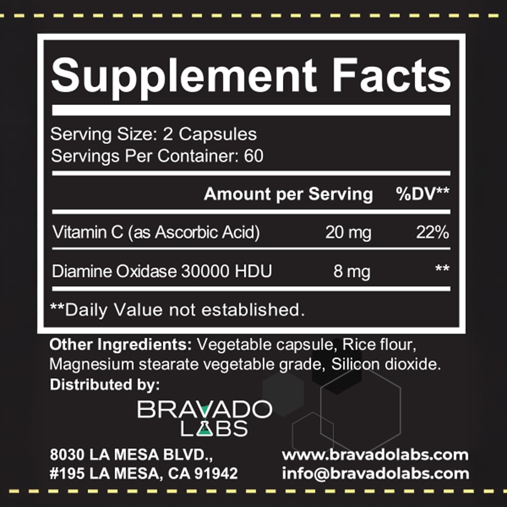 Bravado Labs daily-use scene shows capsules with meals for easy routine
