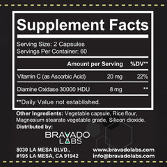 Bravado Labs daily-use scene shows capsules with meals for easy routine