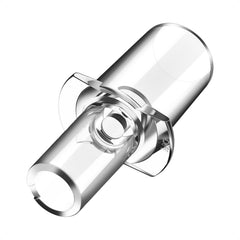 Breathalyzer mouthpiece reusable after cleaning for sustainability.