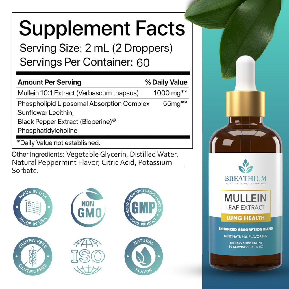 USA-made BREATHIUM product packaging signaling quality and safety
