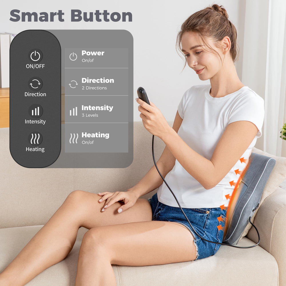 Brelley massage pillow remote control for easy at-home customization