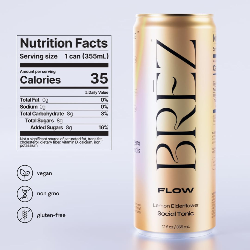 BRĒZ Flow lionmane micronized extract closeup highlights potency and focus-friendly profile