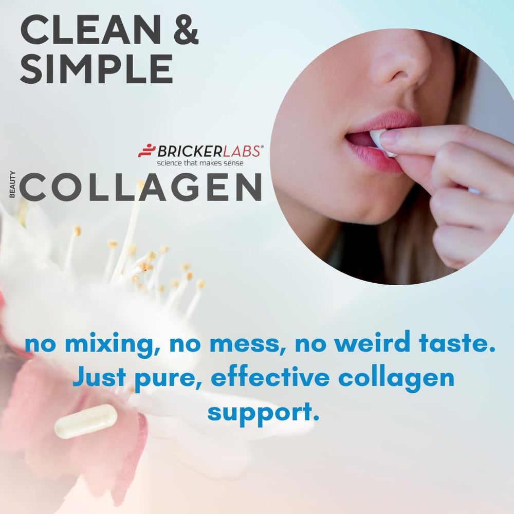 Hair, skin, and nails visuals with Bricker Labs collagen