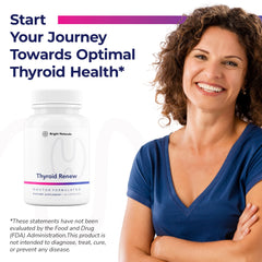 Bright Naturals Thyroid Renew includes ashwagandha and L-tyrosine.