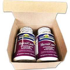 Bright Nutrition HerniCare packaging photo emphasizing Made in USA quality