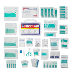 BrightCare First Aid Kit foldable carrying handle for portable safety