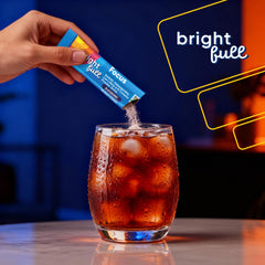 Brightfull Focus clean ingredient label showcases sugar-free formulation.