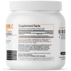 Bronson vitamin C powder scoop for easy portioning in daily routines.