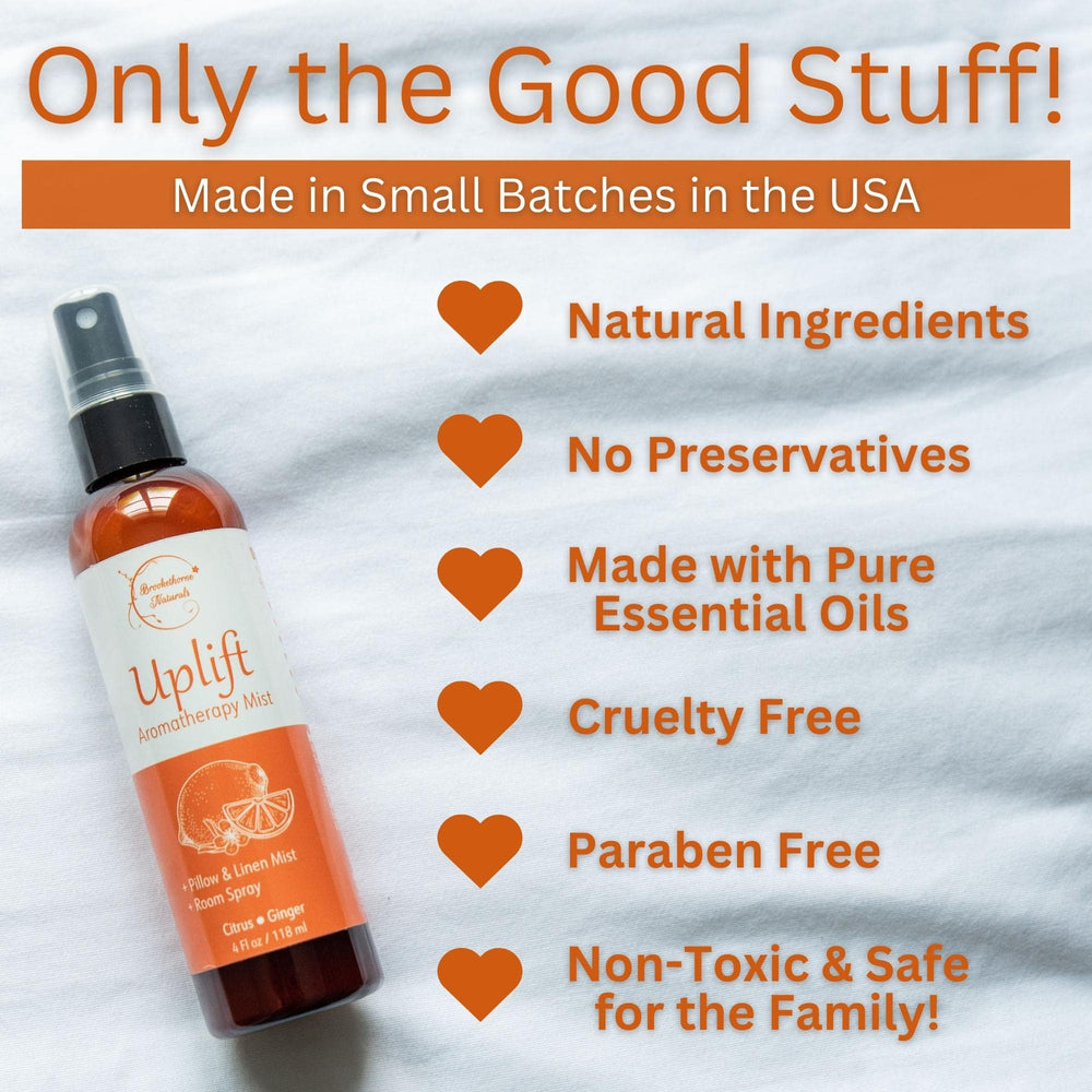 Brookethorne Naturals Car and office spray for quick fragrance in transit