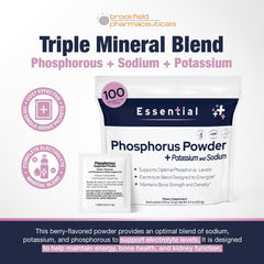 Brookfield Phosphorus Supplements berry flavor appeals for daily hydration.
