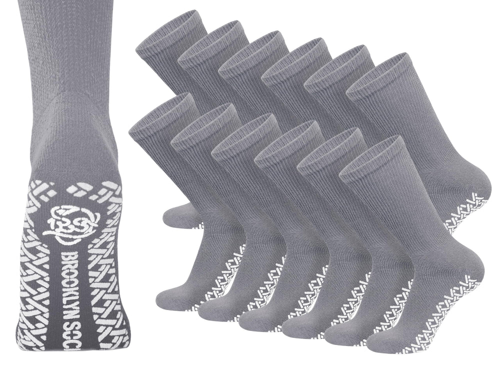 Brooklyn Socks nonbinding top diabetic crew sock for gentle, unrestricted wear.