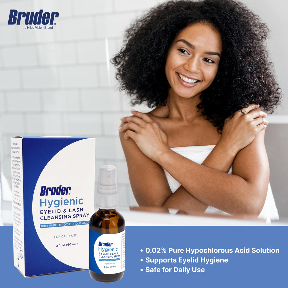 Bruder Eyelid and Lash Cleanser refreshing look for lids and lashes
