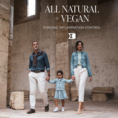 BRUNO MD Riboflam vegan label highlights ethical, plant-based capsules.