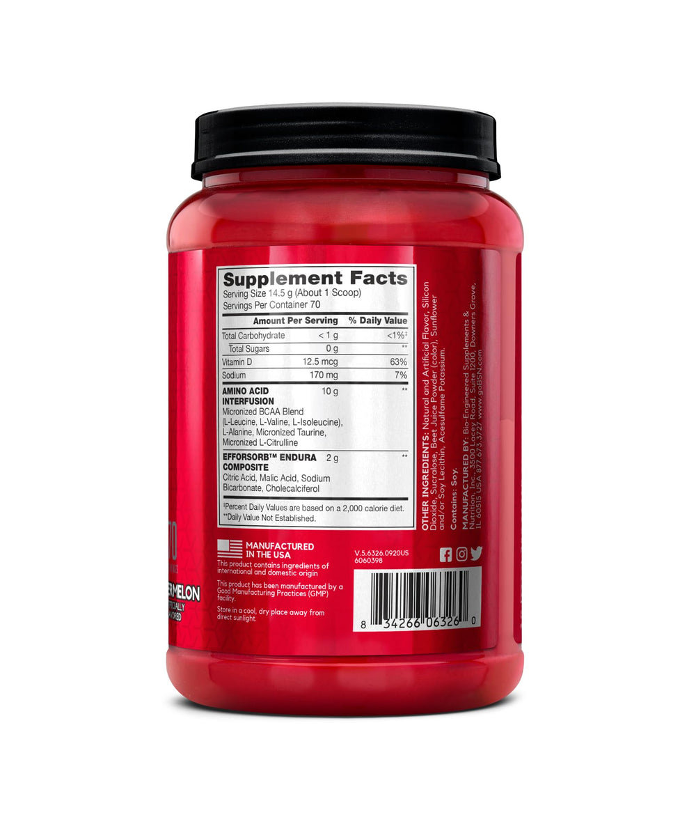 BSN Amino X close-up of amino acids for muscle recovery support