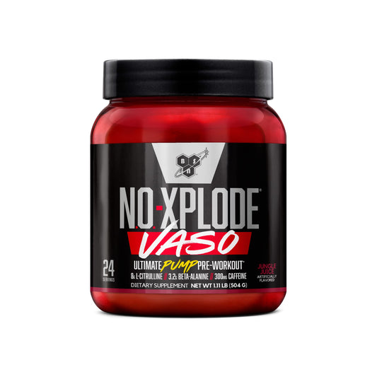 BSN N.O.-XPLODE Vaso bottle pour for energized pre-workout sessions