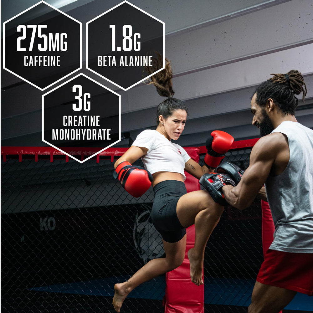 Athlete using N.O.-XPLODE during a gym session