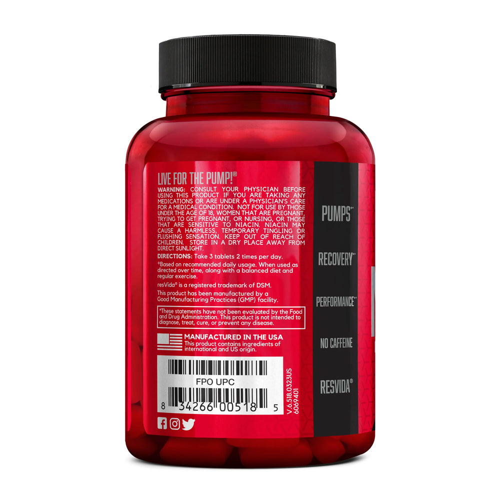 BSN Nitrix 2.0 L-Citrulline 3g emphasis for pumps during training.