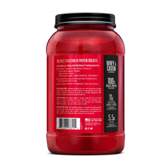 BSN SYNTHA-6 ISOLATE prepared shake in glass ready to enjoy.
