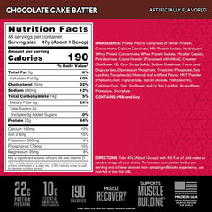 BSN SYNTHA-6 shake in glass with smooth texture aiding recovery