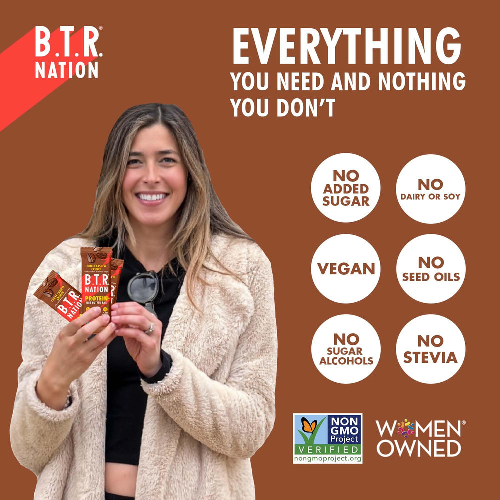 B.T.R. Nation On-the-go 12-bar pack is convenient nutrition for busy days