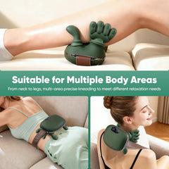 BTUASSDY compact weight makes daily massage easy at home or office.