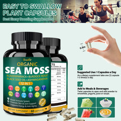 Bualle 120-capsule pack for easy daily supplementation