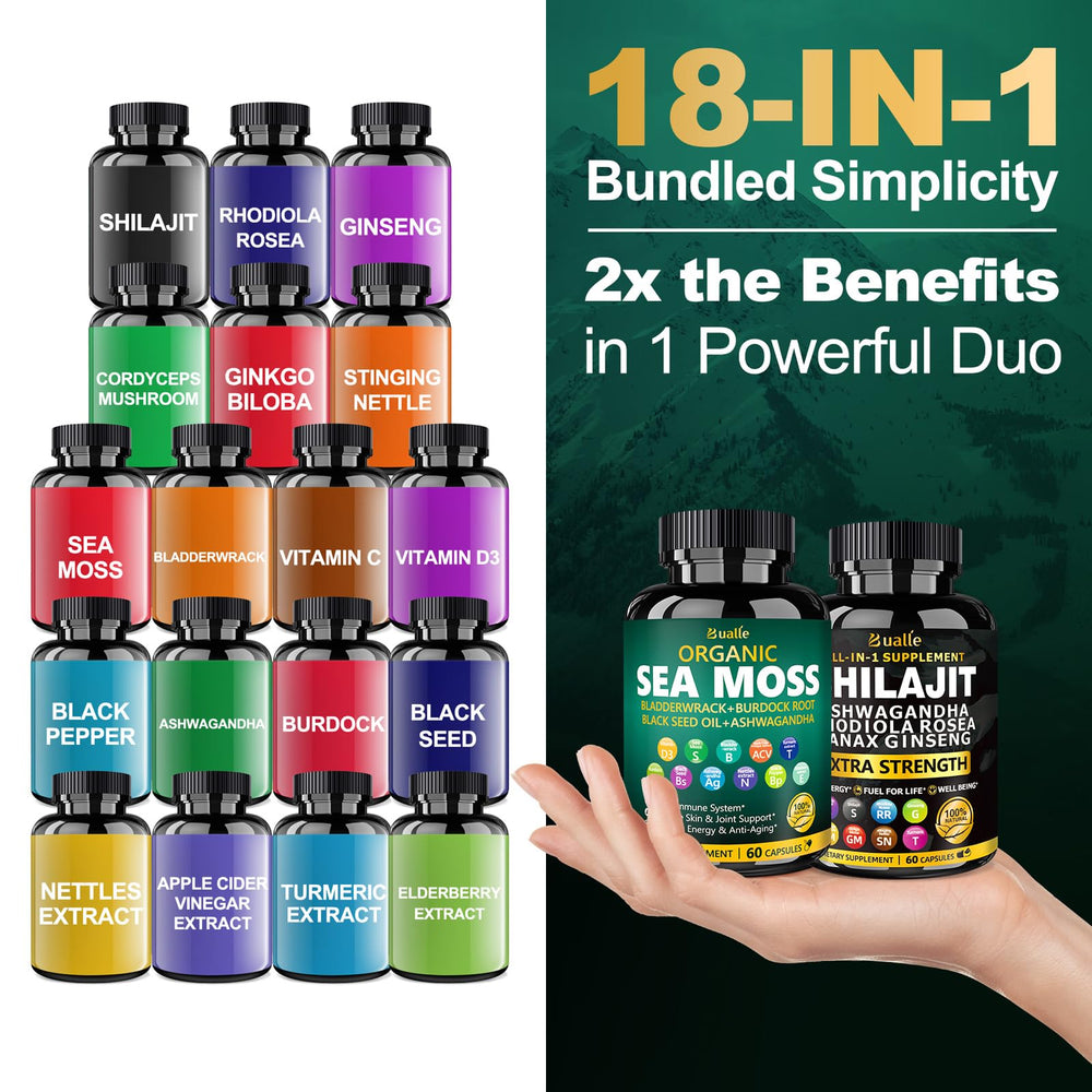 Bualle all-in-one bundle packaging for on-the-go routines