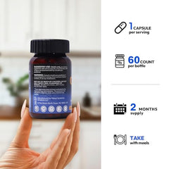 Magnesium L-threonate bottle aiming at gut nerve support