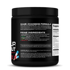 Bucked Up pre-workout shaker ready for on-the-go energy.