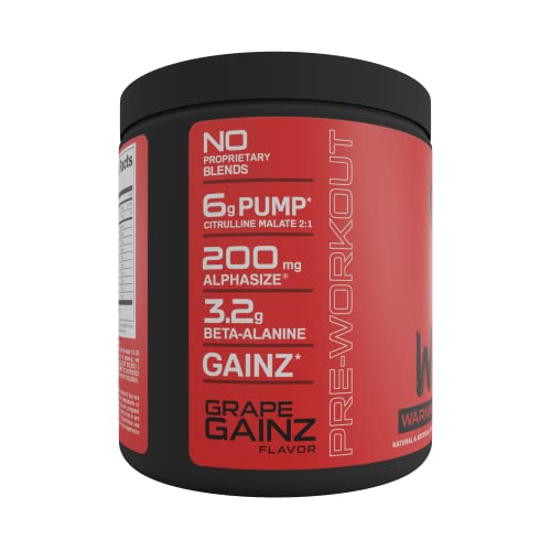 Bucked Up Woke grape scoop demonstrates precise serving for workouts