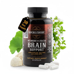 Bucklebury brand-story-map ties heritage to natural brain care.