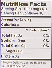 Buddha Teas Valerian Root Tea label detail signals organic certification and quality.