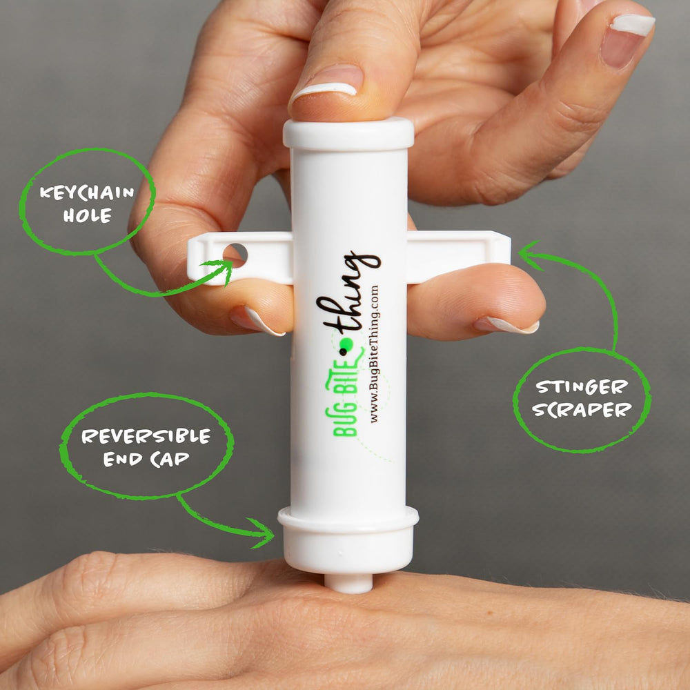 BUG BITE THING three-pack display with packaging