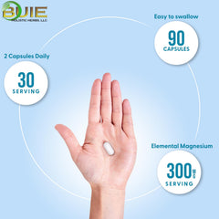 BUIE Holistic Herbs Triple Magnesium capsules support muscle function and energy