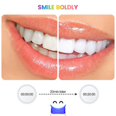 BUIFAC blue-light LED array highlights ten lamps delivering low-heat whitening support.